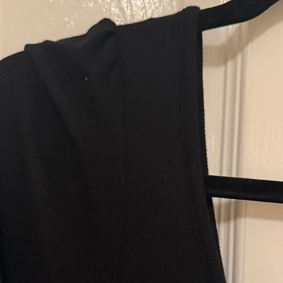 NWT Marine Layer Elegant Black Long Sleeve Dress - Picture 8 of 13